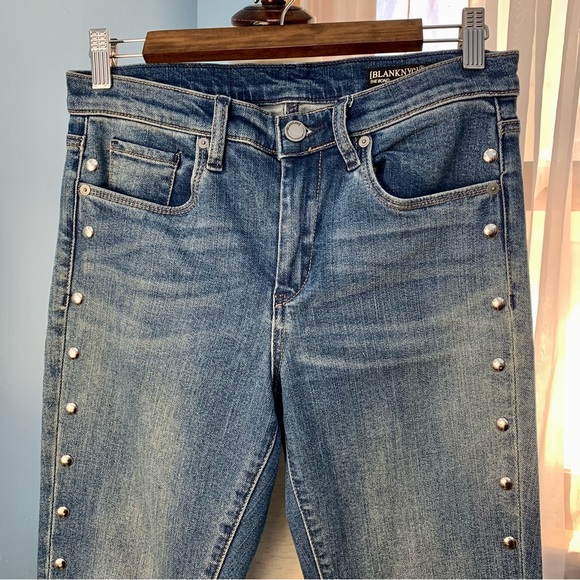Blank NYC The Bond Studded Skinny Jeans - Picture 4 of 9